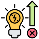 Ícone Foco no Crescimento